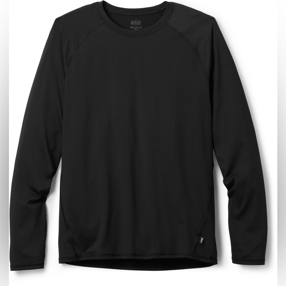 REI Coop Men’s Lightweight Long Sleeve Athletic Baselayer Shirt Large